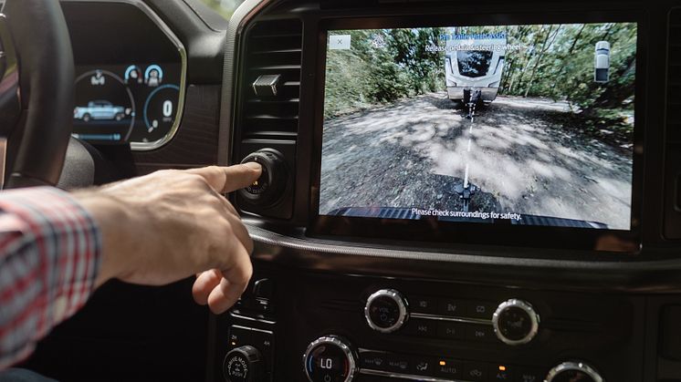 Låt AI backa in bilen till släpet – möjligt med nya Ford F-150