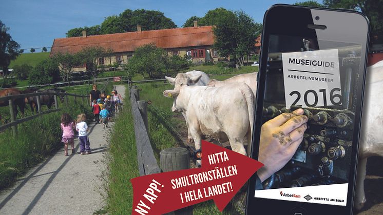 Museiguide 2016 – nu även som app