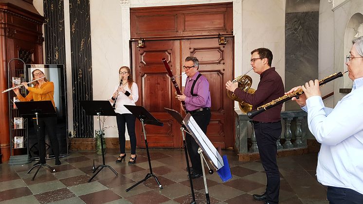 Blåsarsymfonikernas blåskvintett. Foto Musikaliska