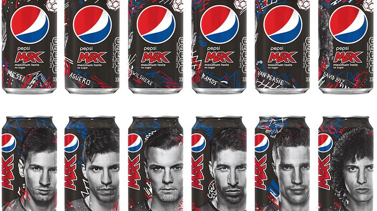PEPSI VÄRVAR GLOBALT SUPER-TEAM