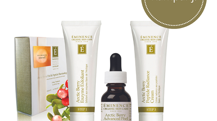 Éminence Arctic Berry Peel & Peptide Kit kampanj