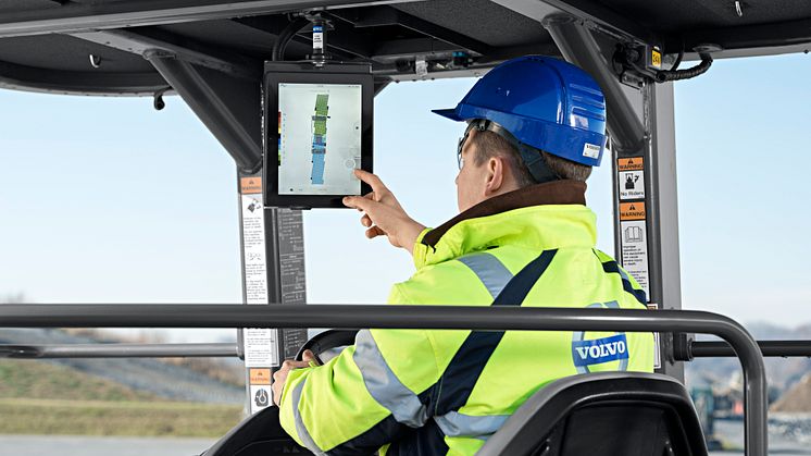 Volvo Compact Assist - ställ in densiteten