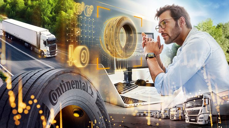 Continental lanserar automatiserad mätning av mönsterdjup för kommersiella fordon