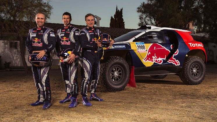 Team Peugeot Total er klar til Dakar Rally