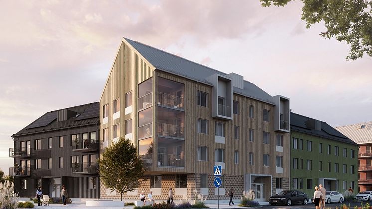 Riksbyggen säljstartar 43 bostäder i Trosa med eftertraktat läge