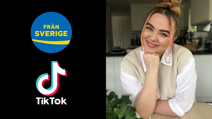 Från Sverige inleder ett samarbete med matkreatören Astrid Nordin på TikTok.