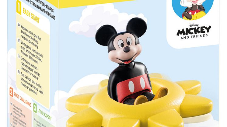 1.2.3 & Disney Mickys Drehsonne mit Rasselfunktion (71321) von PLAYMOBIL