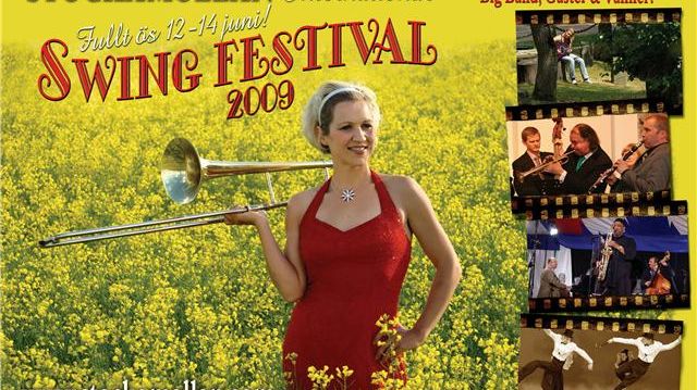 Unik Swing & Jazz Festival i Skånska Stockamöllan 12-14 Juni 2009