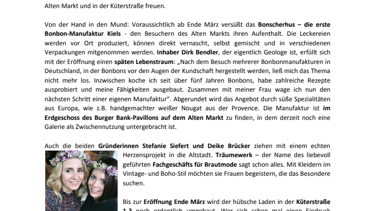Neues aus der Kieler Innenstadt 
