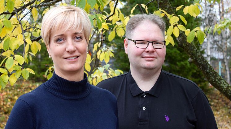 Anna-Karin Lindqvist och Josef Hallberg.