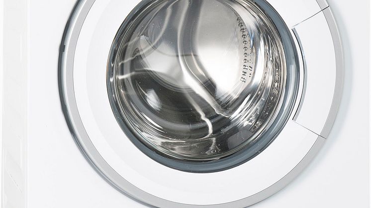Cylinda tvättmaskin med självdosering.
