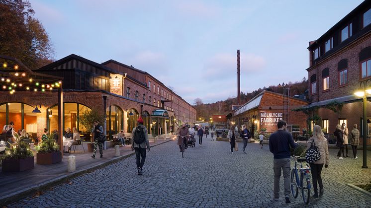 Stenugnsbageriet expanderar och öppnar till hösten bageri med butik och servering i Mölnlycke Fabriker. På 1 000 nyrenoverade kvadratmeter kommer det att bakas och serveras hantverksmässiga surdegsbröd och bakverk i den genuina bruksmiljön.