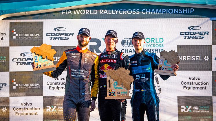 Pallen  i World RX på Spa-Franchorchamps 2022