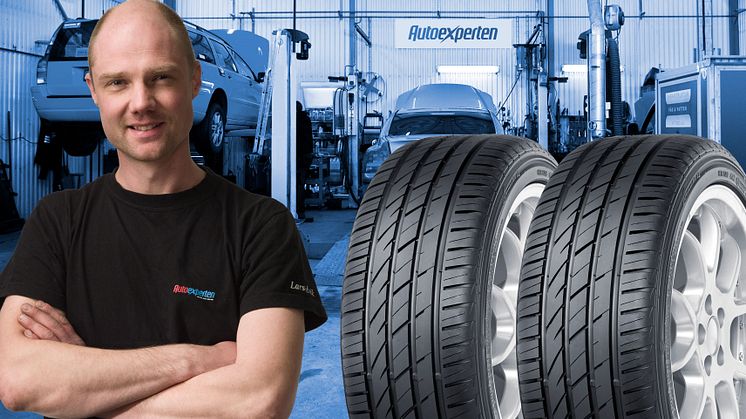 Autoexperten storsatsar på däck