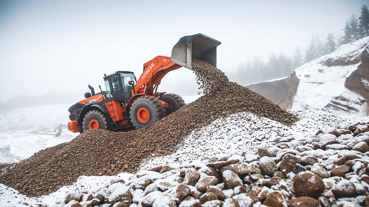 Hitachi ZW370-6 hjullastare Delvator
