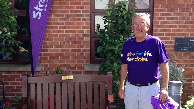 ​Worcester fundraiser unveils bench in memory of wife