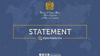Statement of the Moroccan MFA concerning the burning of a copy of the Holy Quran