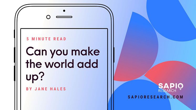 Can you make the world add up?