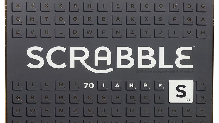 Mattel Games Neuheiten: Scrabble 70 Jahre Jubiläumsedition