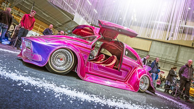 Bernt Karlssons custom VW Pink Lady foto Gunnar Ljungstedt