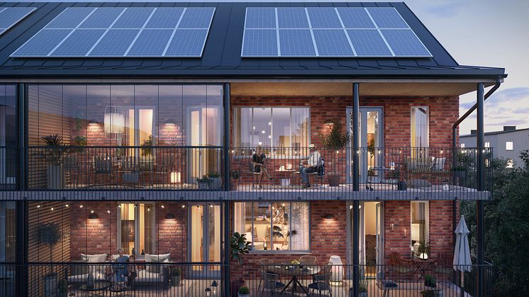 Klart för byggstart av Riksbyggens Bonum Brf Grönbodal i Sundsvall