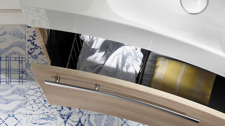 Sys30 Ecklösung: ergonomisches Waschtisch-Design