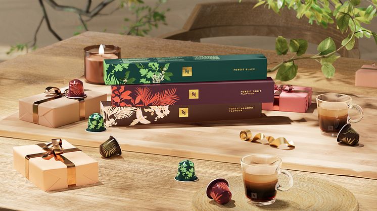 Nespresso och Johanna Ortiz lanserar julkaffe med inspiration från regnskogen