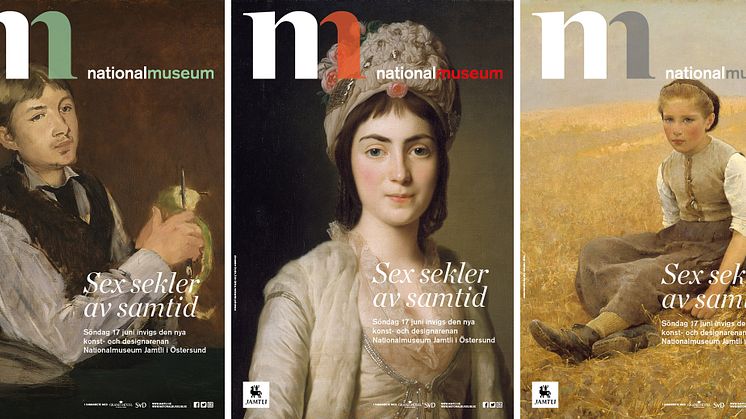 Nationalmuseum Jamtli öppnar den 17 juni med utställningen Sex sekler av samtid.