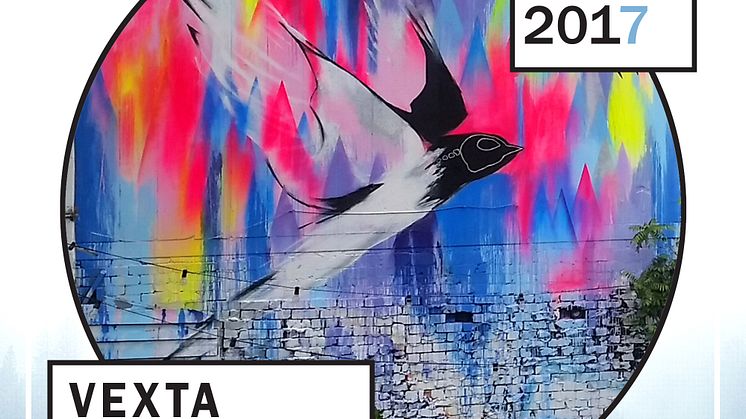 Muralmålningar på tre husgavlar i Sunne