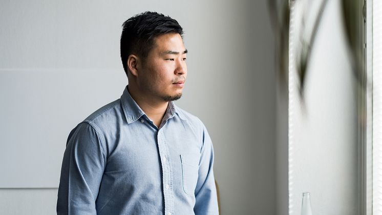 Qian Jiang - winner of the Formex Nova 2017 design award.