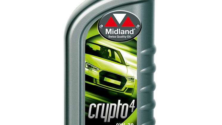 Midland Crypto-4 0W-20 nu även för Fordar med VW-motorer.