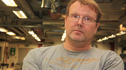Kimmo Väntsi är på väg till en offshore-kurs i Norge och hoppas få arbete på oljeplattform. 
