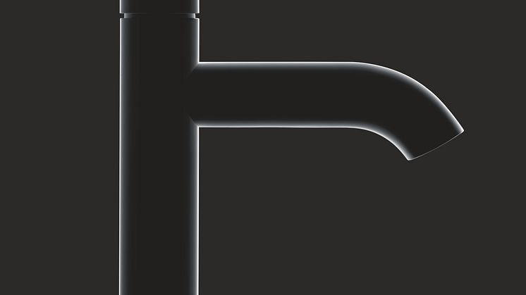 AXOR_Uno_Lever Handle_Black-on-Black Shot