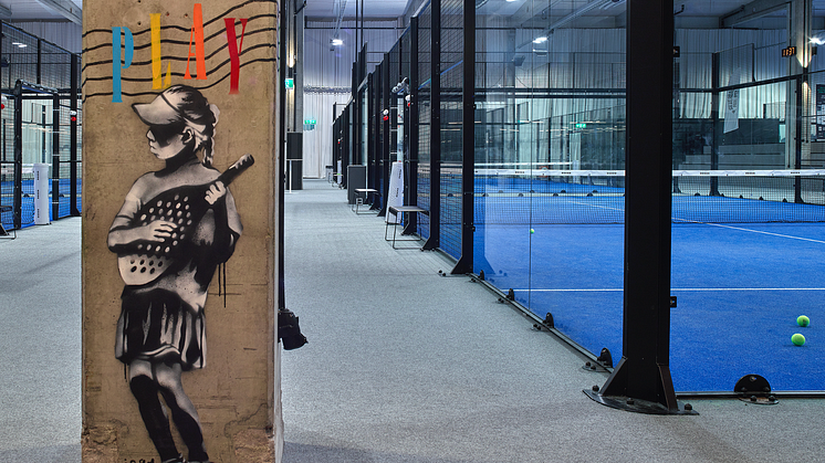 Padelhallen LeDap i Stockholm
