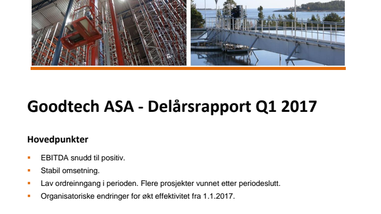 Kvartalsrapport Q1 2017