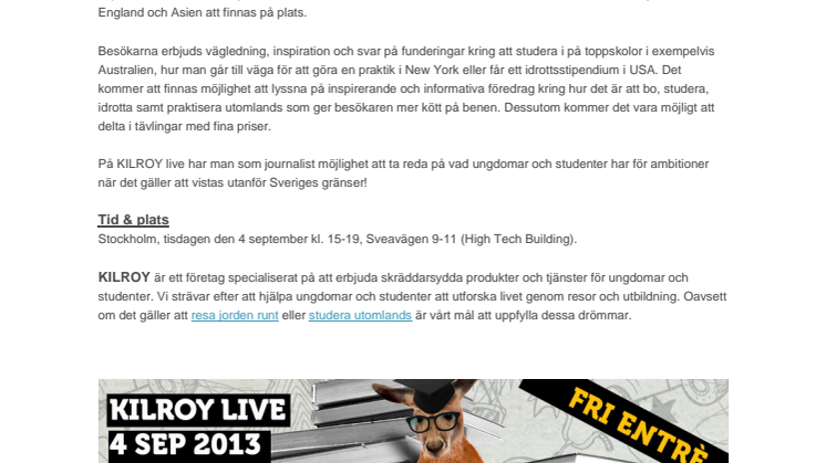 Träffa ungdomarna som vill utforska världen!