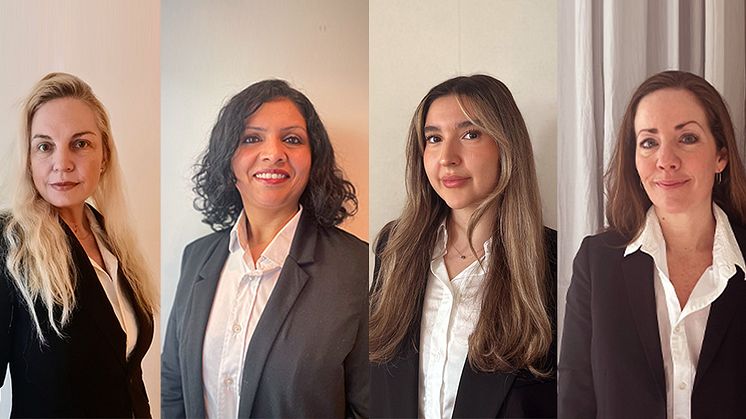 Marie-Linda-Archana och Veronice_