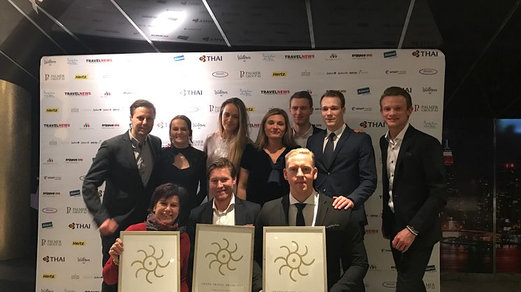 Nordic Choice Hotels stakk av med hele tre priser under Grand Travel Award 2017.