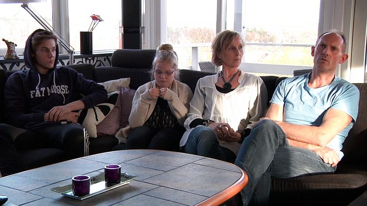 Familien Bjerg sparer på strømmen
