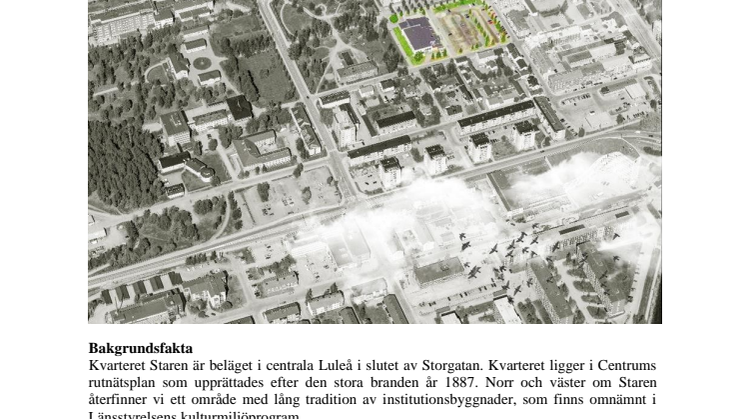 Projektbeskrivning kvarteret Staren