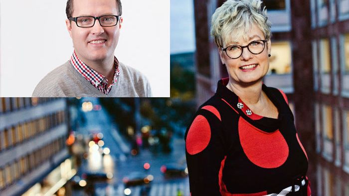 Marie Linder och Erik Elmgren (infälld)