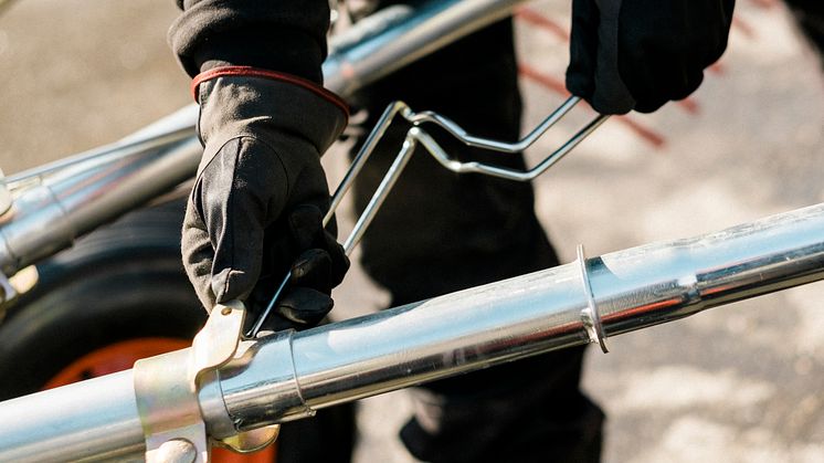 Förberedelser inför helgens visning