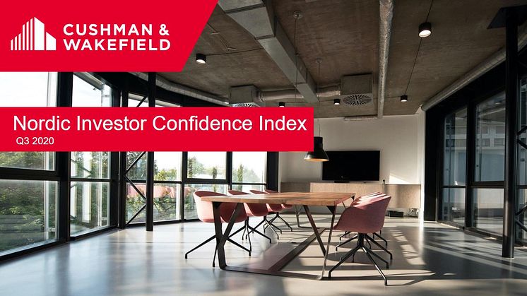 Returning investor confidence throughout the Nordics