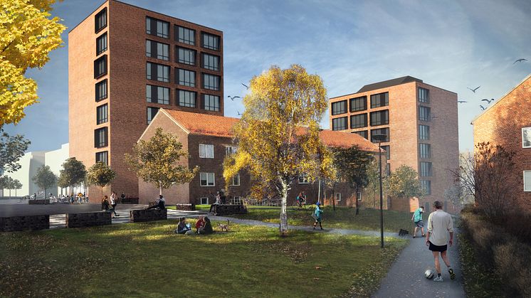 Studentbostäder, Teknikringen, östra delen, KTH
