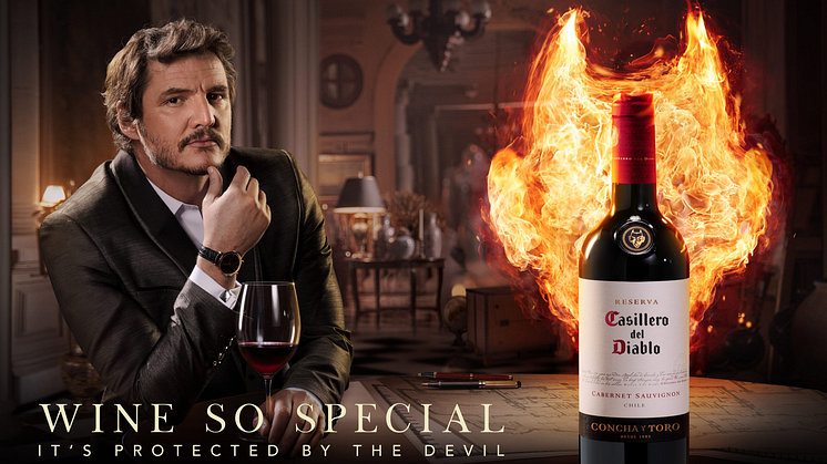 Casillero del Diablo lanserar ny kampanj med Pedro Pascal i spetsen