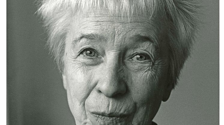 Sara Lidman, författare av eposet "Jernbanan". Foto: Cato Lein.