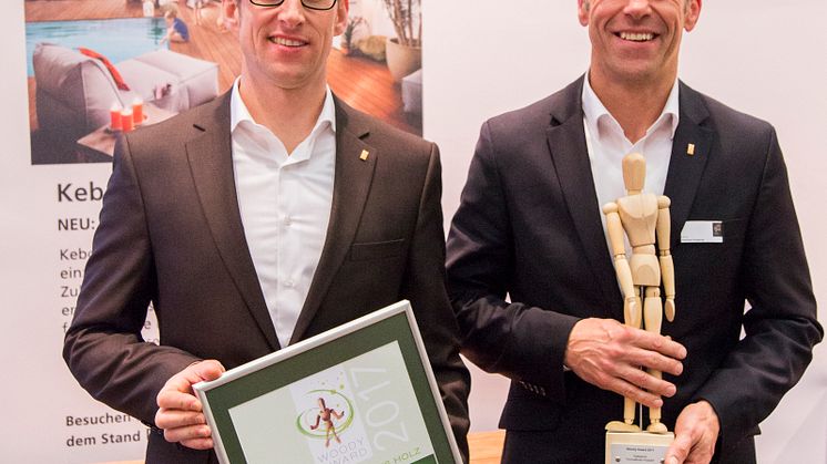 Innovatives Produkt: Woody Award für Kebony 
