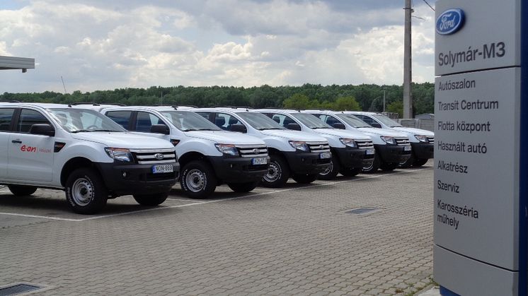A Ford nyerte a tavalyi év egyik legnagyobb haszonjármű flotta tenderét