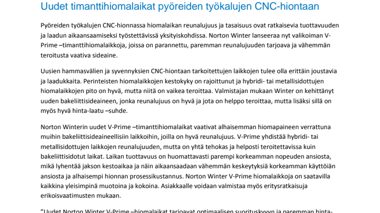 Uudet timanttihiomalaikat pyöreiden työkalujen CNC-hiontaan