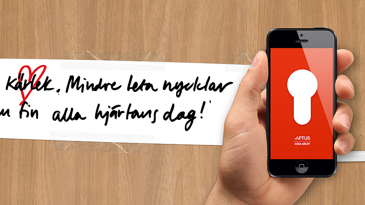 Mer kärlek. Mindre leta nycklar.